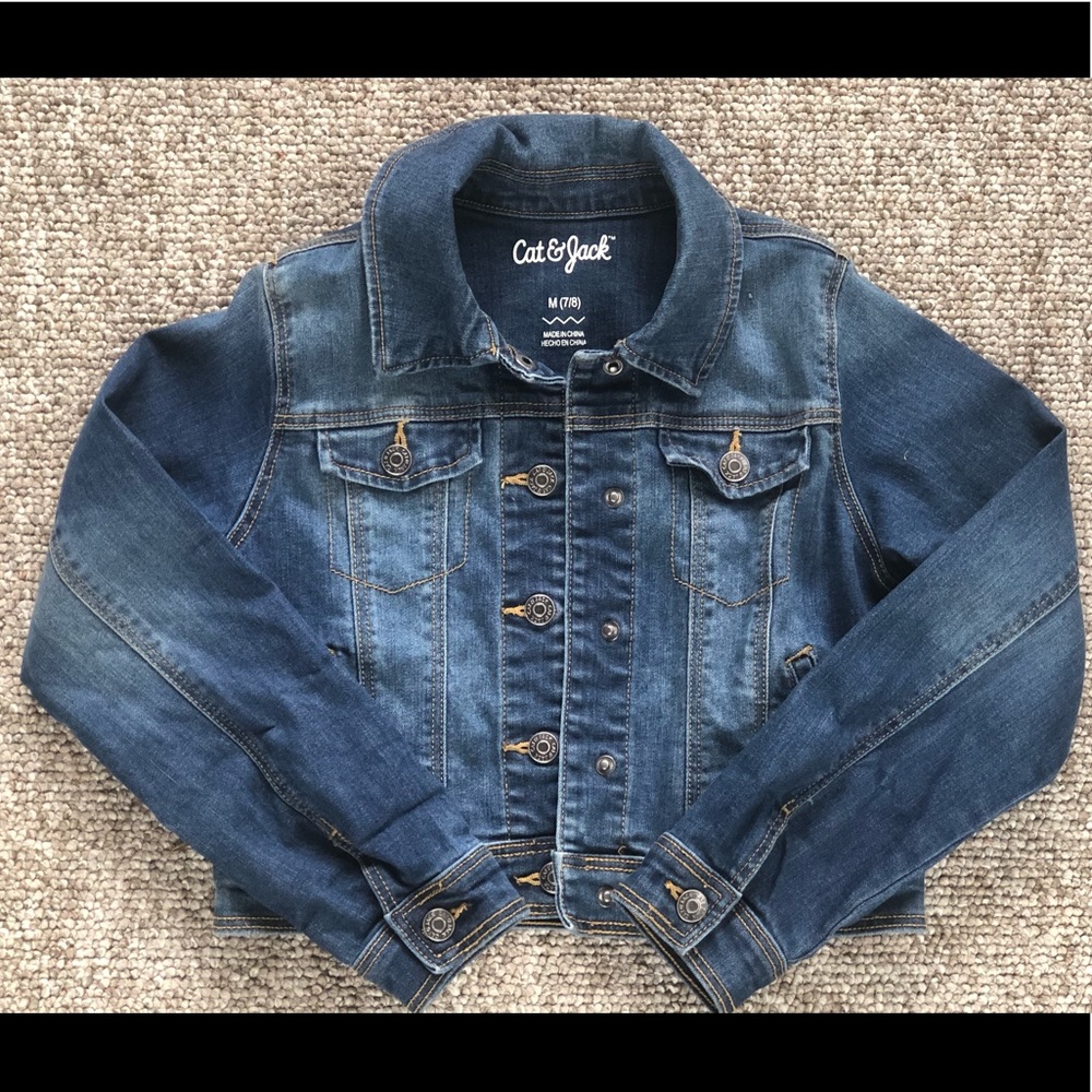 NWOT Girls Jean Jacket